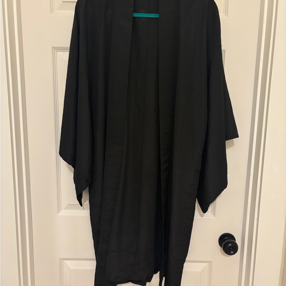 🖤 Elegant Black Kimono Robe 🖤